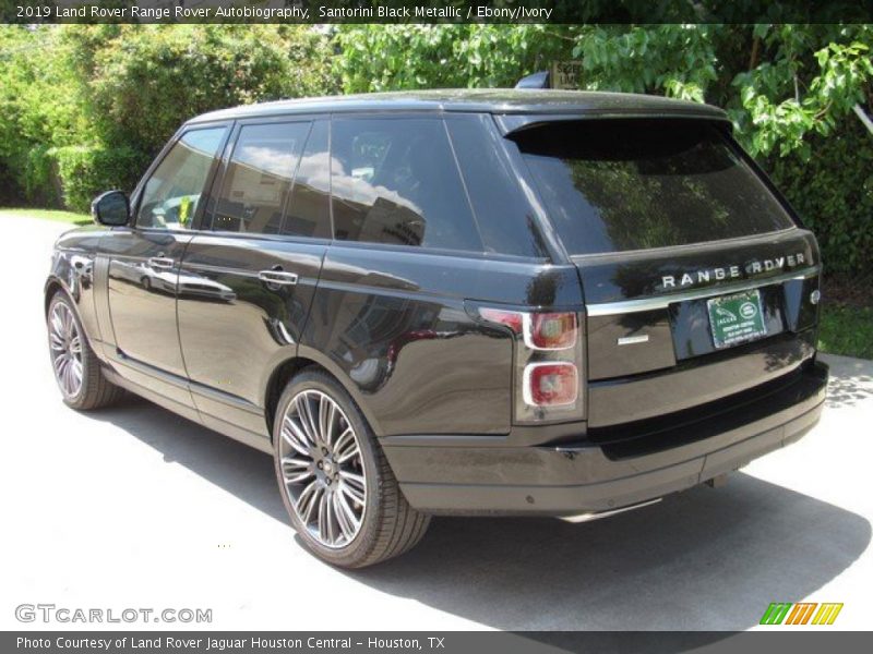 Santorini Black Metallic / Ebony/Ivory 2019 Land Rover Range Rover Autobiography