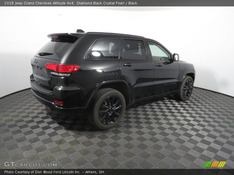 Diamond Black Crystal Pearl / Black 2018 Jeep Grand Cherokee Altitude 4x4