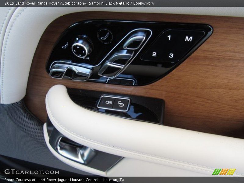 Controls of 2019 Range Rover Autobiography