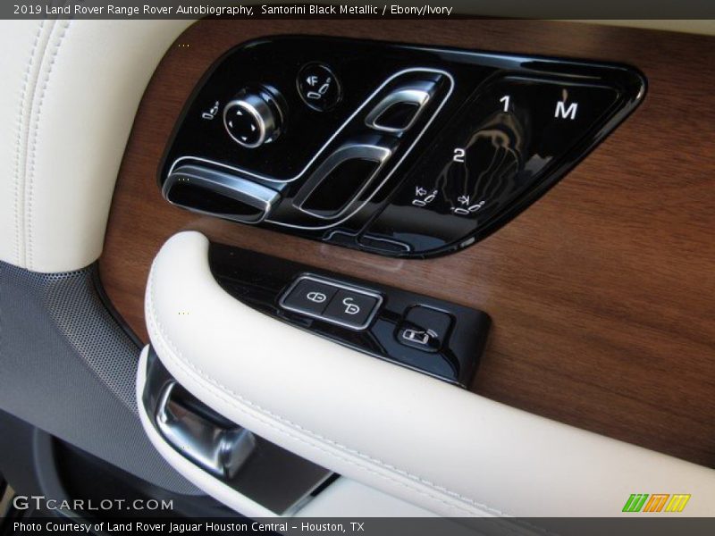 Controls of 2019 Range Rover Autobiography