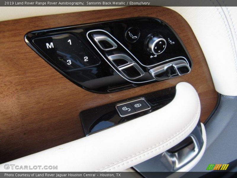 Controls of 2019 Range Rover Autobiography