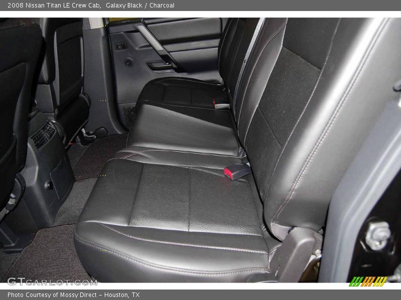 Galaxy Black / Charcoal 2008 Nissan Titan LE Crew Cab