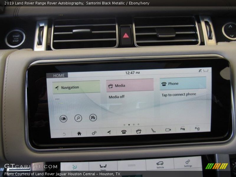 Santorini Black Metallic / Ebony/Ivory 2019 Land Rover Range Rover Autobiography