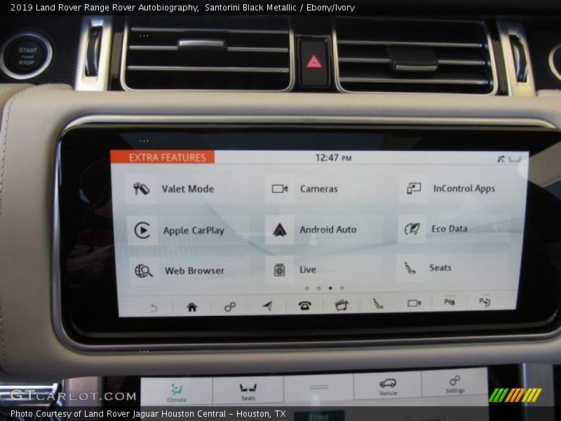 Santorini Black Metallic / Ebony/Ivory 2019 Land Rover Range Rover Autobiography