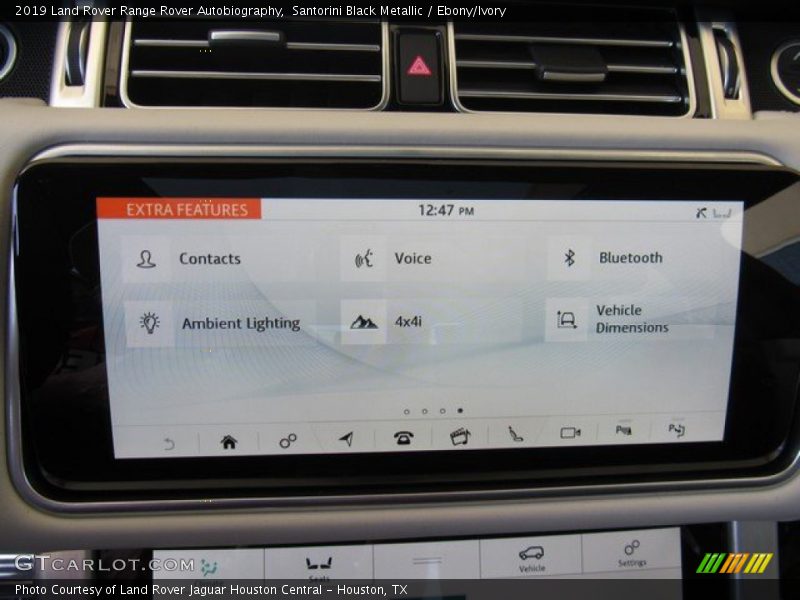 Santorini Black Metallic / Ebony/Ivory 2019 Land Rover Range Rover Autobiography