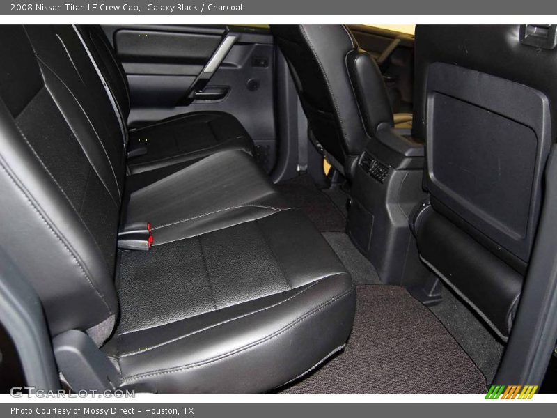 Galaxy Black / Charcoal 2008 Nissan Titan LE Crew Cab