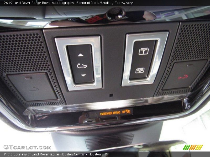 Santorini Black Metallic / Ebony/Ivory 2019 Land Rover Range Rover Autobiography