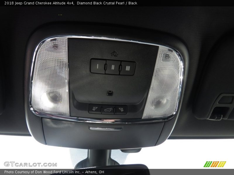 Diamond Black Crystal Pearl / Black 2018 Jeep Grand Cherokee Altitude 4x4