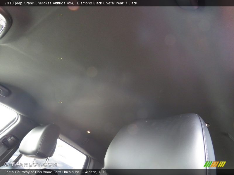 Diamond Black Crystal Pearl / Black 2018 Jeep Grand Cherokee Altitude 4x4