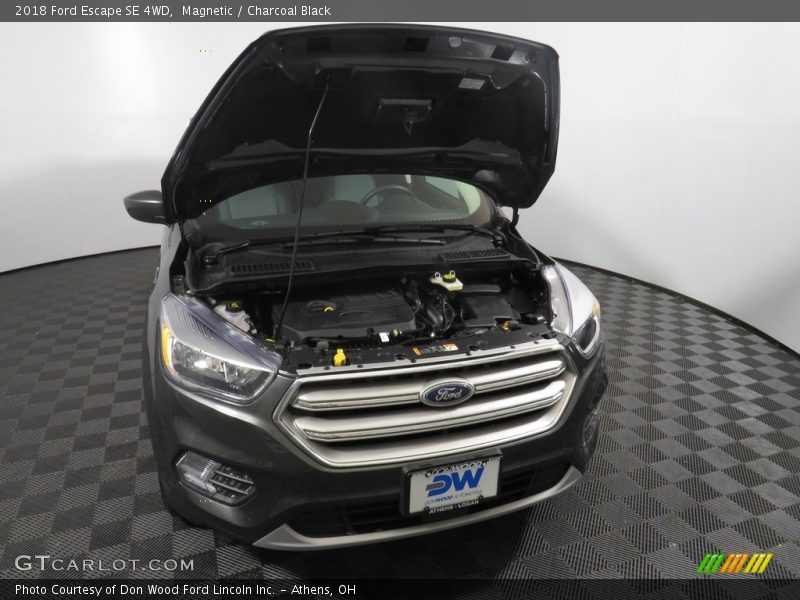 Magnetic / Charcoal Black 2018 Ford Escape SE 4WD