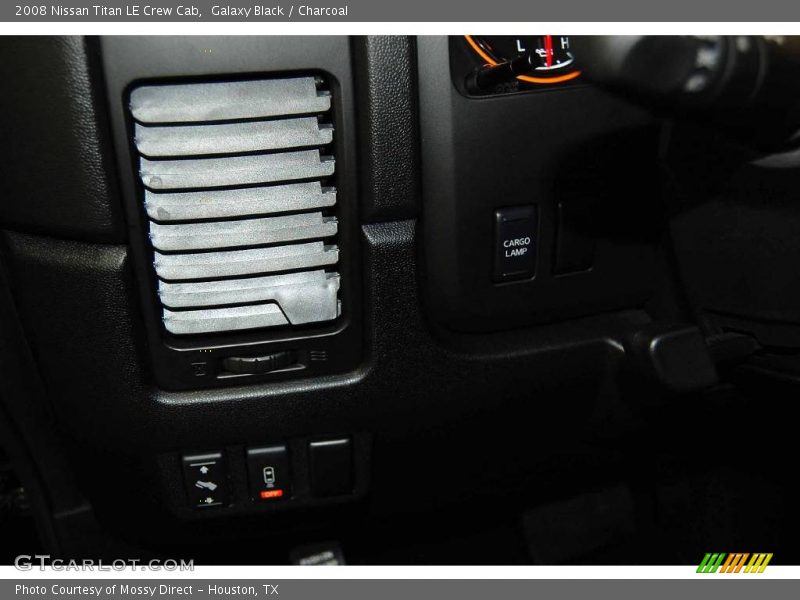 Galaxy Black / Charcoal 2008 Nissan Titan LE Crew Cab