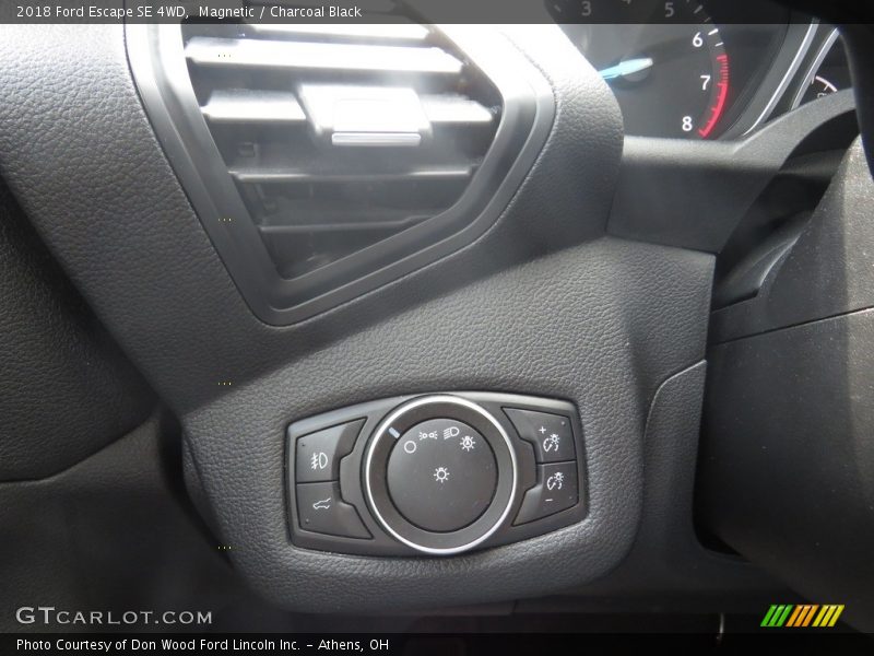 Magnetic / Charcoal Black 2018 Ford Escape SE 4WD