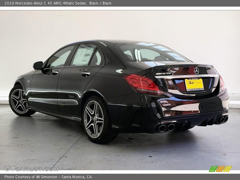 Black / Black 2019 Mercedes-Benz C 43 AMG 4Matic Sedan