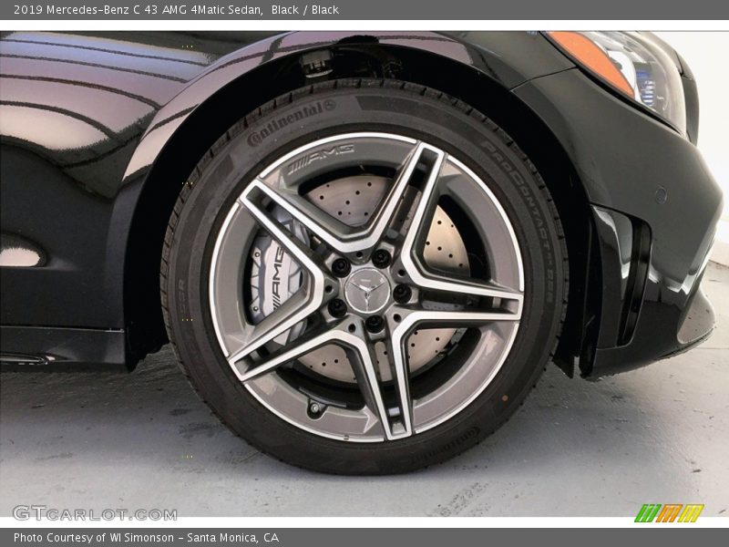 Black / Black 2019 Mercedes-Benz C 43 AMG 4Matic Sedan