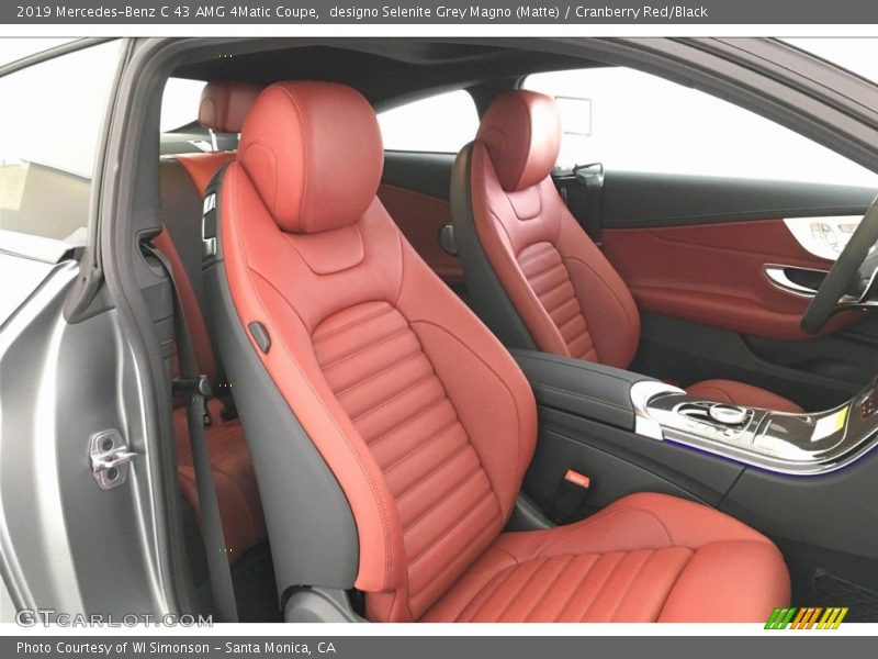 Front Seat of 2019 C 43 AMG 4Matic Coupe