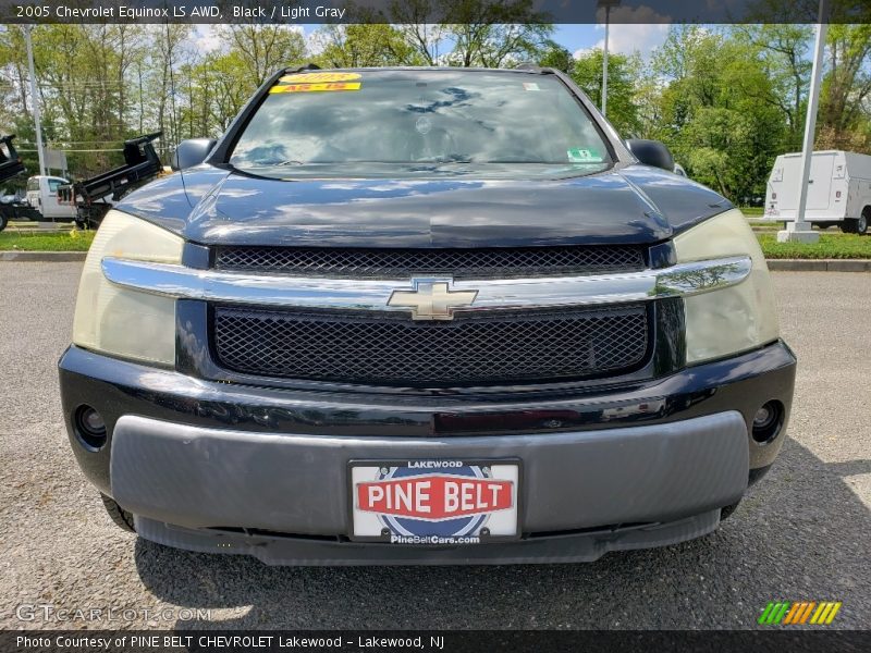 Black / Light Gray 2005 Chevrolet Equinox LS AWD