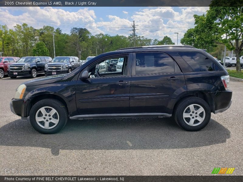Black / Light Gray 2005 Chevrolet Equinox LS AWD