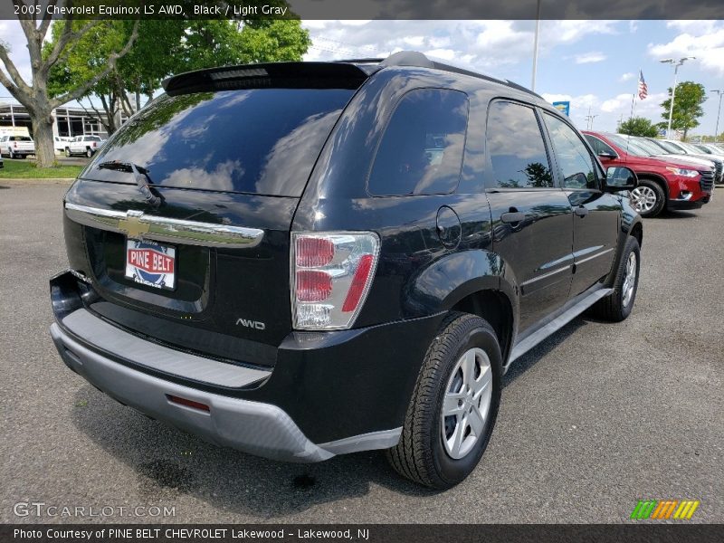 Black / Light Gray 2005 Chevrolet Equinox LS AWD