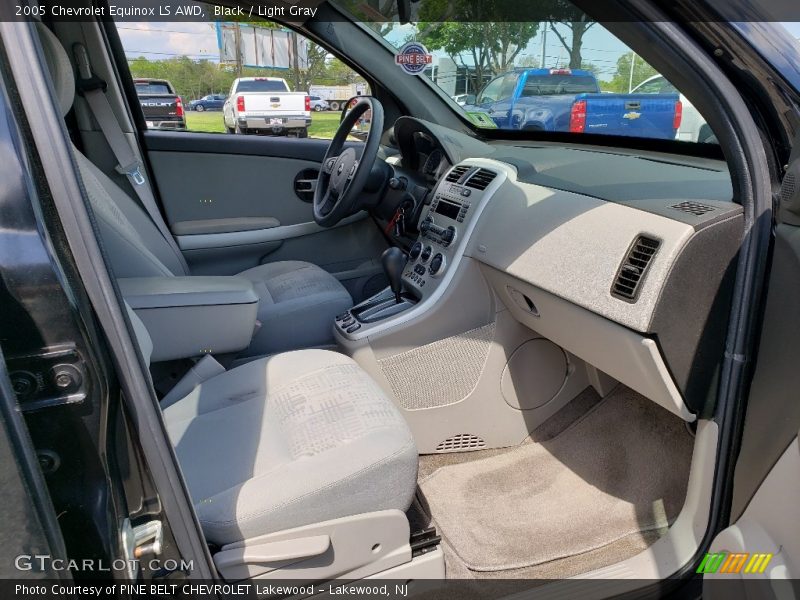 Black / Light Gray 2005 Chevrolet Equinox LS AWD