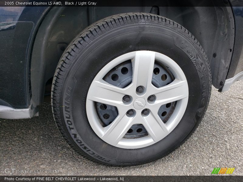 Black / Light Gray 2005 Chevrolet Equinox LS AWD