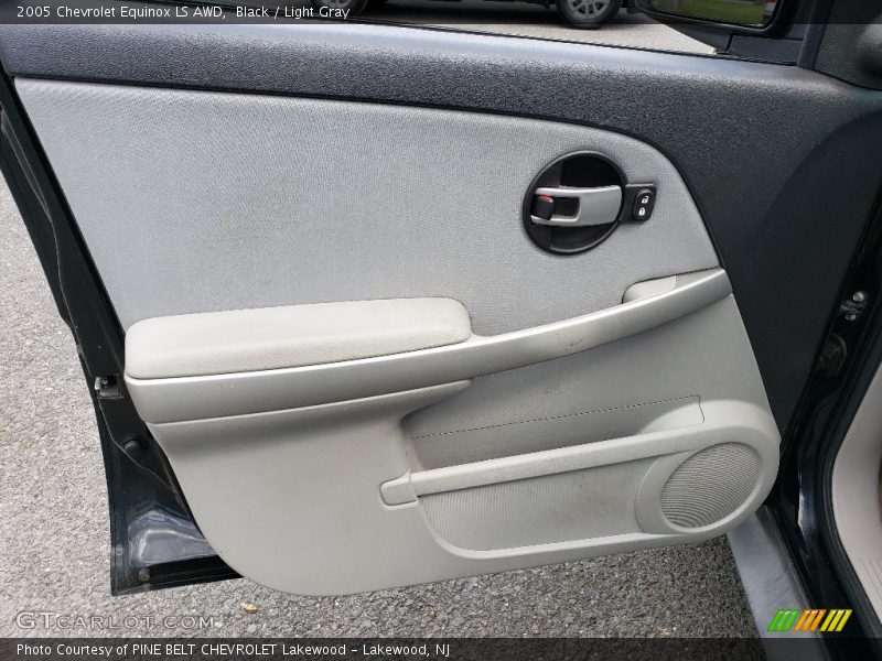 Black / Light Gray 2005 Chevrolet Equinox LS AWD