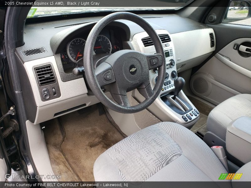 Black / Light Gray 2005 Chevrolet Equinox LS AWD