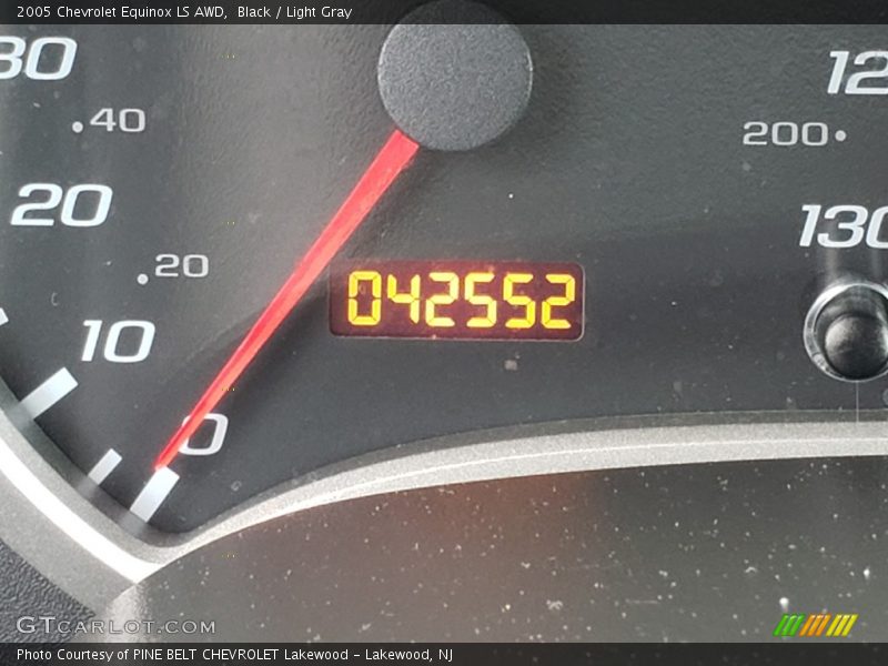 Black / Light Gray 2005 Chevrolet Equinox LS AWD