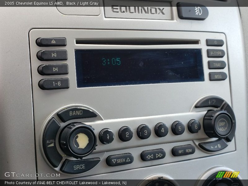 Black / Light Gray 2005 Chevrolet Equinox LS AWD