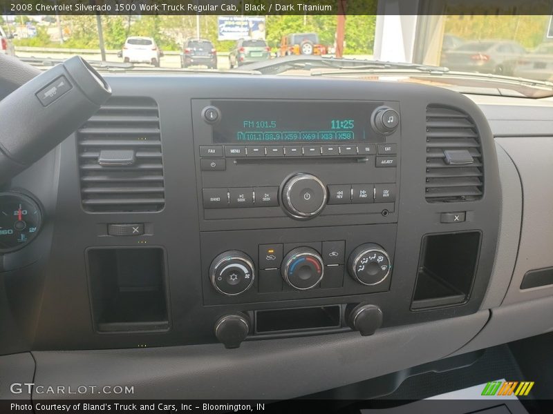 Black / Dark Titanium 2008 Chevrolet Silverado 1500 Work Truck Regular Cab