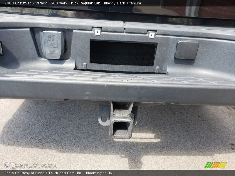 Black / Dark Titanium 2008 Chevrolet Silverado 1500 Work Truck Regular Cab