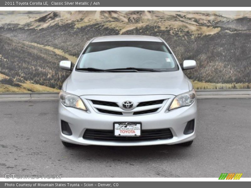 Classic Silver Metallic / Ash 2011 Toyota Corolla LE