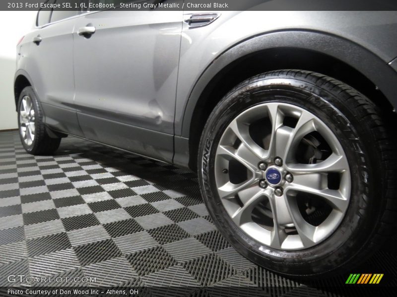 Sterling Gray Metallic / Charcoal Black 2013 Ford Escape SEL 1.6L EcoBoost