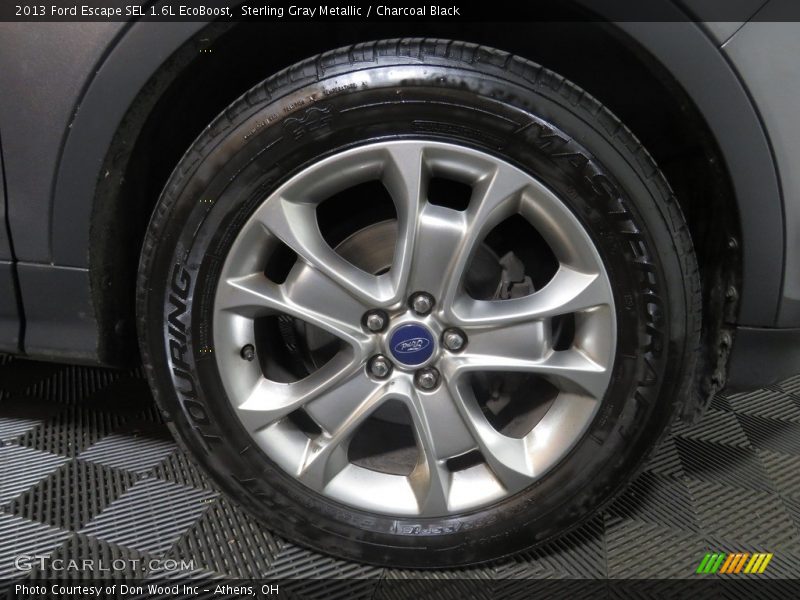 Sterling Gray Metallic / Charcoal Black 2013 Ford Escape SEL 1.6L EcoBoost