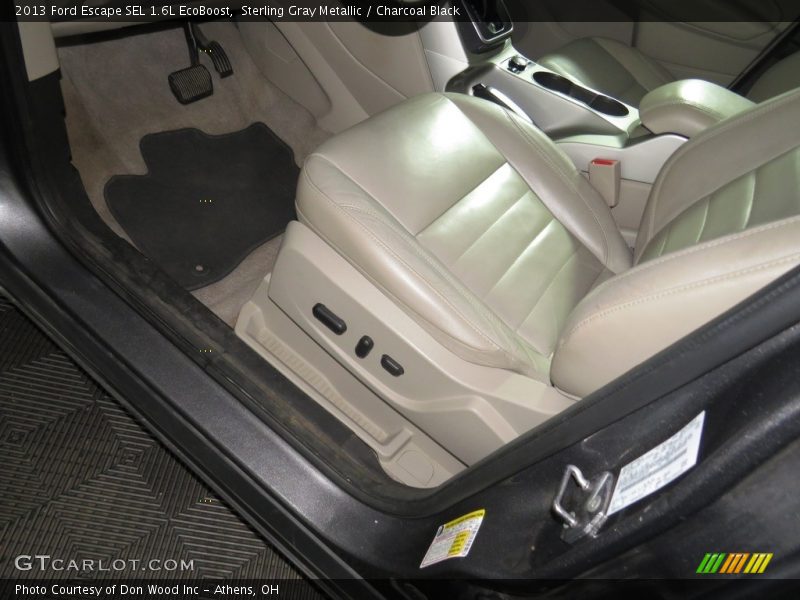 Sterling Gray Metallic / Charcoal Black 2013 Ford Escape SEL 1.6L EcoBoost