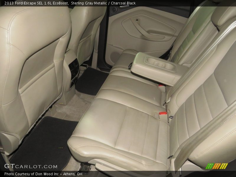 Sterling Gray Metallic / Charcoal Black 2013 Ford Escape SEL 1.6L EcoBoost