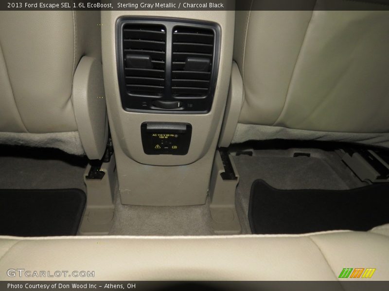 Sterling Gray Metallic / Charcoal Black 2013 Ford Escape SEL 1.6L EcoBoost