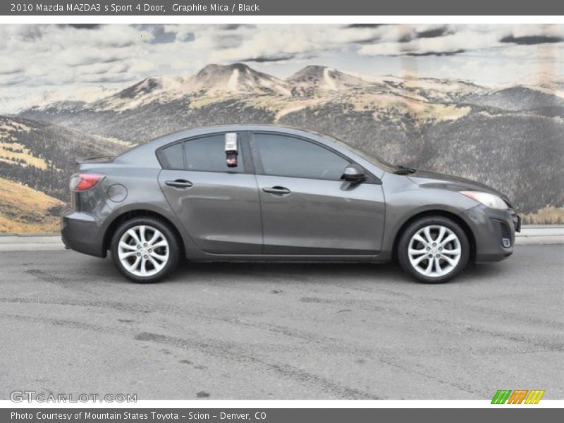 Graphite Mica / Black 2010 Mazda MAZDA3 s Sport 4 Door