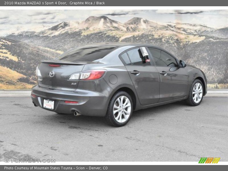 Graphite Mica / Black 2010 Mazda MAZDA3 s Sport 4 Door