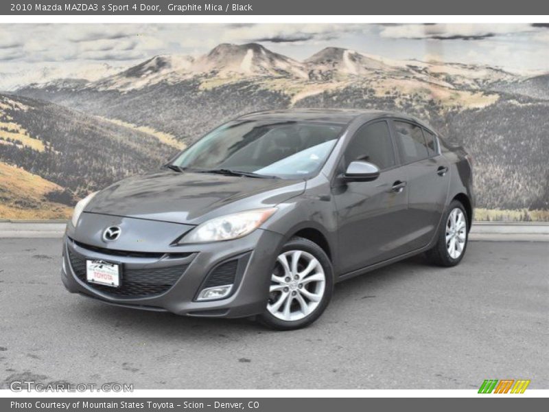 Graphite Mica / Black 2010 Mazda MAZDA3 s Sport 4 Door