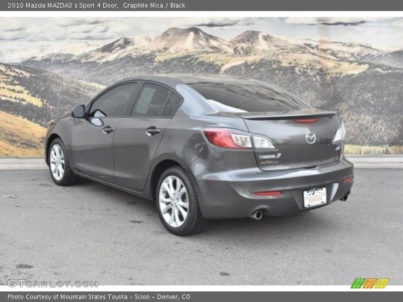Graphite Mica / Black 2010 Mazda MAZDA3 s Sport 4 Door