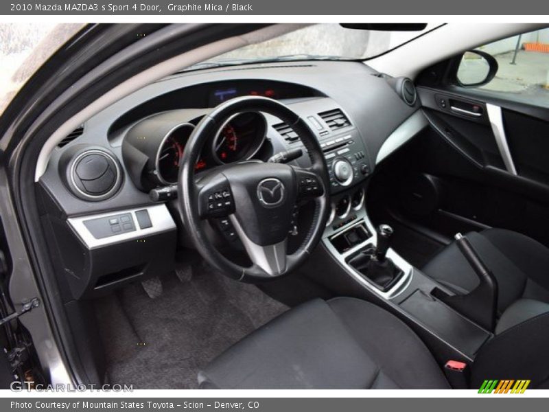 Graphite Mica / Black 2010 Mazda MAZDA3 s Sport 4 Door