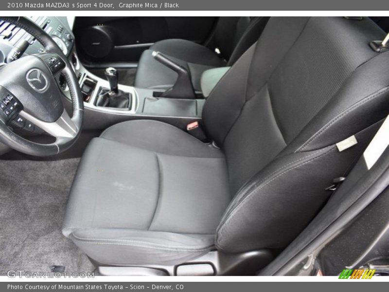 Graphite Mica / Black 2010 Mazda MAZDA3 s Sport 4 Door