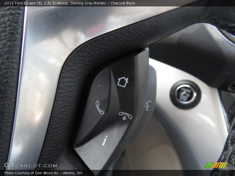 Sterling Gray Metallic / Charcoal Black 2013 Ford Escape SEL 1.6L EcoBoost