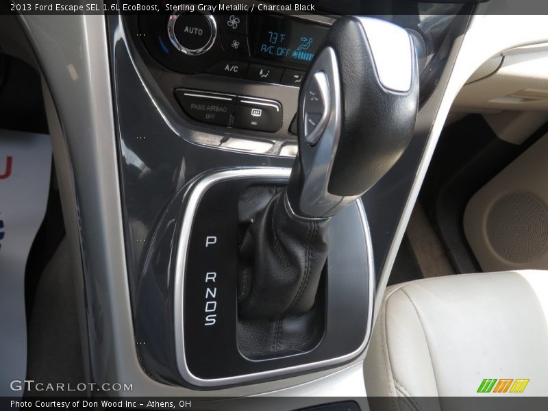 Sterling Gray Metallic / Charcoal Black 2013 Ford Escape SEL 1.6L EcoBoost