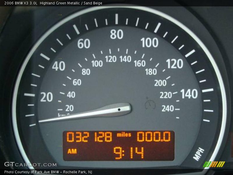 Highland Green Metallic / Sand Beige 2006 BMW X3 3.0i