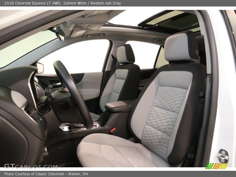 Summit White / Medium Ash Gray 2018 Chevrolet Equinox LT AWD