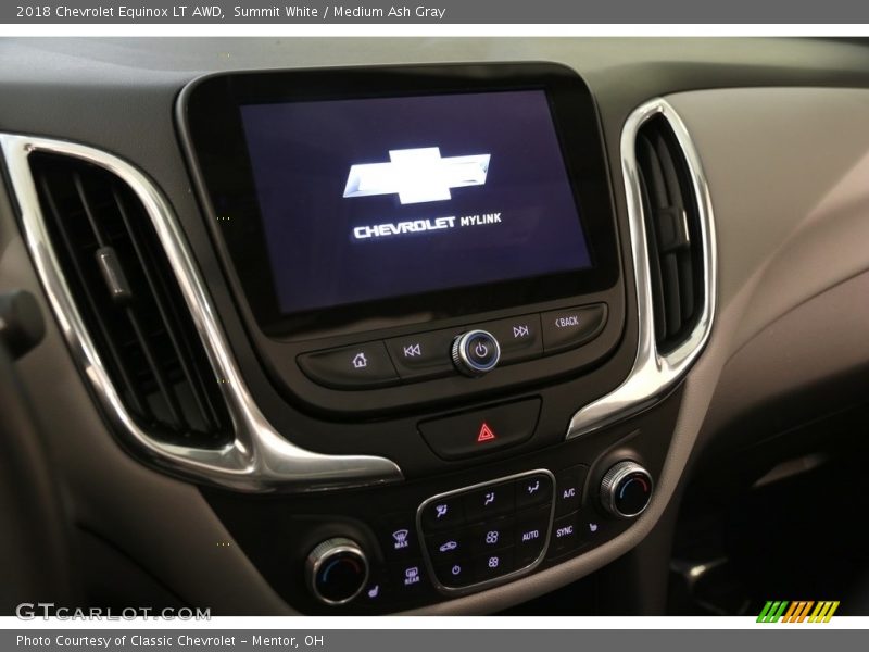 Summit White / Medium Ash Gray 2018 Chevrolet Equinox LT AWD