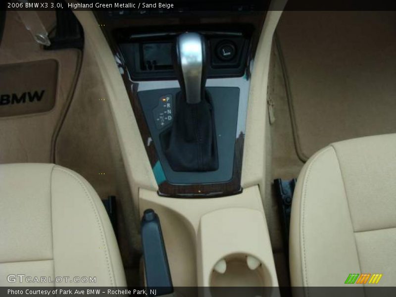 Highland Green Metallic / Sand Beige 2006 BMW X3 3.0i