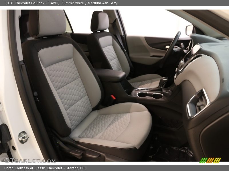 Summit White / Medium Ash Gray 2018 Chevrolet Equinox LT AWD