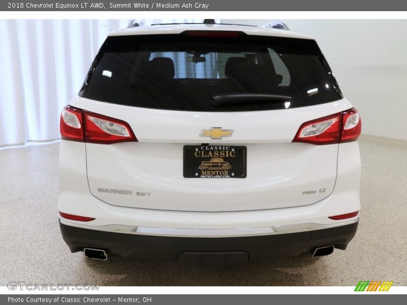 Summit White / Medium Ash Gray 2018 Chevrolet Equinox LT AWD